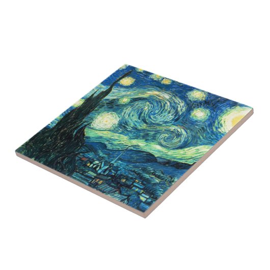 Starry Night Art Fliese (Seite)