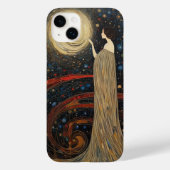 Starry Night Art Nouveau Grace Case-Mate iPhone Hülle (Rückseite)