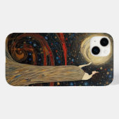 Starry Night Art Nouveau Grace Case-Mate iPhone Hülle (Rückseite (Horizontal))