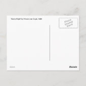 Starry Night Art Postkarte (Rückseite)