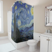 Starry Night Art - Vincent Van Goh Inspiriert Duschvorhang (Beispiel)