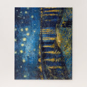 Starry Night auf der Rhone | Van Gogh | Puzzle (Vertikal)