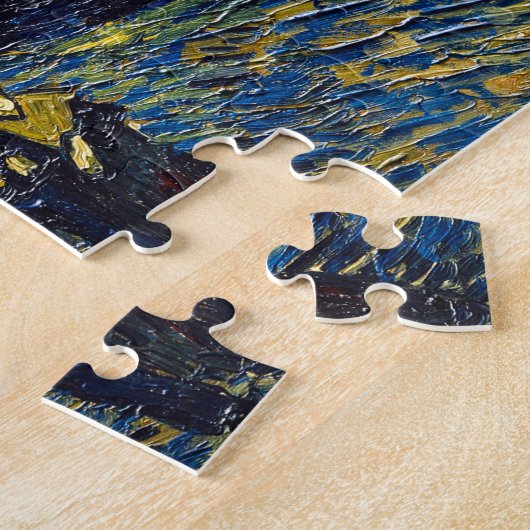 Starry Night auf der Rhone | Van Gogh | Puzzle (Seite)