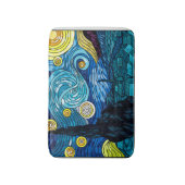 Starry Night: Bath Mat Badematte (Vorderseite Vertikal)