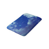 Starry Night Bath Mat | Celestial Memory Foam Rug Badematte (Schrägansicht)