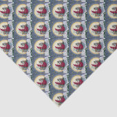 Starry Night Belsnickle Santa CHRISTMAS PAKETE Seidenpapier (Ausschnitt)