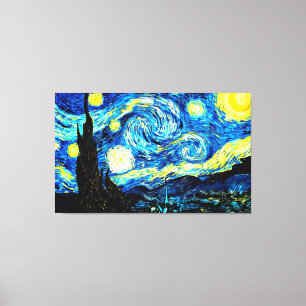 Starry Night, berühmtes Gemälde von Vincent van  Leinwanddruck