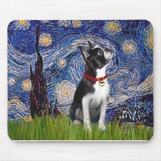 Starry Night - Boston T (2rc) Mousepad (Vorne)