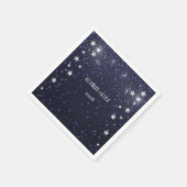 Starry Night Brautparty Napkin Serviette (Ecke)