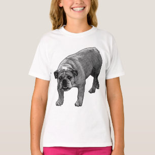 Starry Night Bulldog T-Shirt
