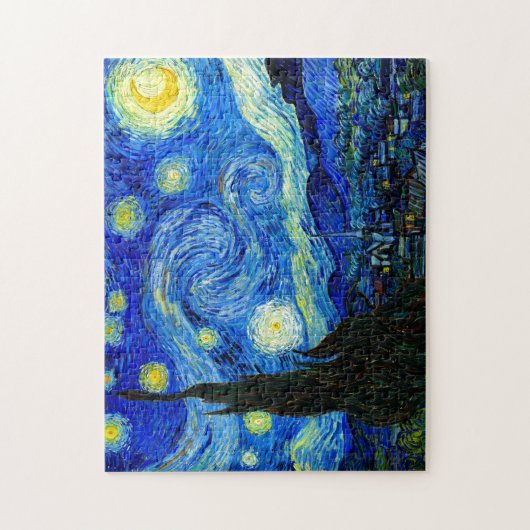 Starry Night by Van Gogh Fine Art Puzzle (Vertikal)