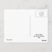 Starry Night By Vincent Van Gogh 1889 Postkarte (Rückseite)