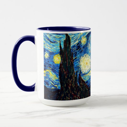 Starry Night by Vincent van Gogh Tasse (Links)