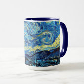 Starry Night by Vincent van Gogh Tasse (VorderseiteRechts)