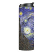 Starry Night by Vincent van Gogh Thermosbecher (Nach links gedreht)