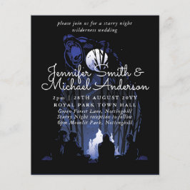 Starry Night Camping Wedding in Wilderness lädt ei