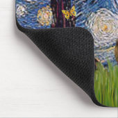 Starry Night - Cardigan Welsh Corgi Mousepad (Ecke)