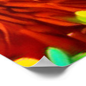 Starry Night Cartoon: Surrealismus Inspiriert Art Poster (Ecke)