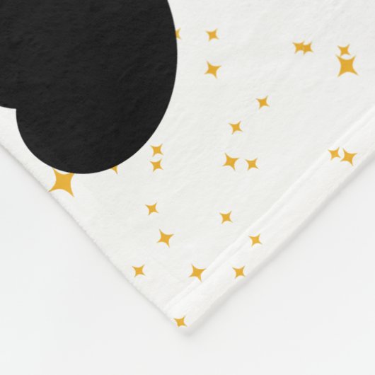 Starry Night Cat Fleece Blanket (Ecke)