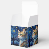 Starry Night Cat Geschenkschachtel (Geöffnet)