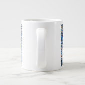 Starry Night Cat – Van Gogh Style Art  Jumbo-Tasse (Rückseite)