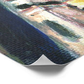 Starry Night Cathedral Poster (Ecke)