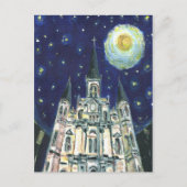 Starry Night Cathedral Postkarte (Vorderseite)