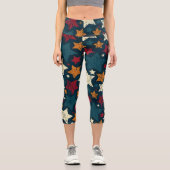 Starry Night Chaos Capri Leggings (Vorderseite)
