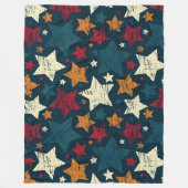 Starry Night Chaos Fleecedecke (Vorderseite)