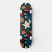 Starry Night Chaos Skateboard (Vorderseite)