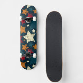 Starry Night Chaos Skateboard (Vorne)