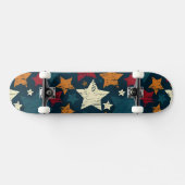 Starry Night Chaos Skateboard (Horizontal)