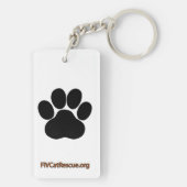 Starry Night Chat Schlüsselanhänger (Rückseite)