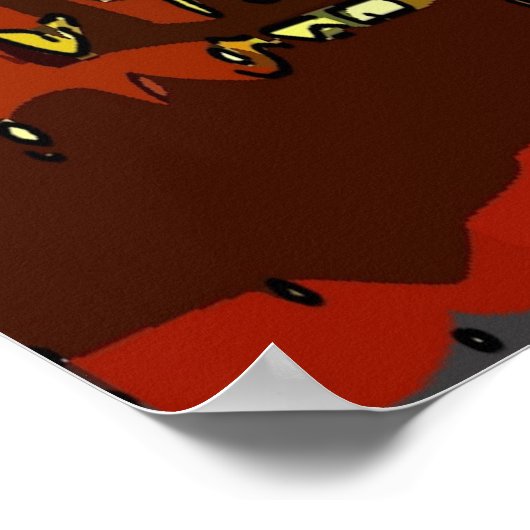 Starry Night Chicago Poster (Ecke)