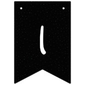 Starry Night Children's Birthday Wimpelkette (Dritte Fahne)