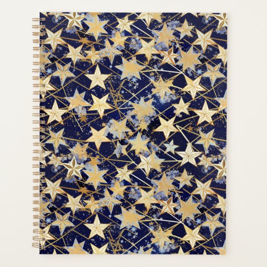 Starry Night Chiyogami Planner Planer (Vorderseite)