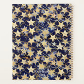 Starry Night Chiyogami Planner Planer (Rückseite)