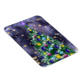 Starry Night Christmas Tree Magnet (Rechte Seite)