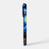 Starry Night City Phone Case iPhone Hülle (Linke Seite)