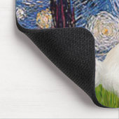 Starry Night - Coton de Tulear 7 Mousepad (Ecke)