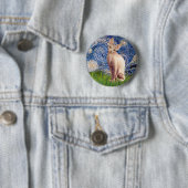 Starry Night - Cream Sphynx Cat Button (Beispiel)