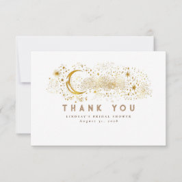 Starry Night Crescent Moon Klein Danke