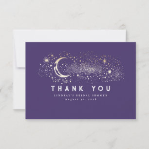 Starry Night Crescent Moon Klein Danke