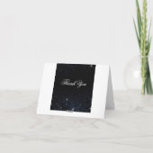 Starry Night Danke-Karte Dankeskarte (Rückseite)