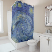 "Starry Night" Detail von Van Gogh Duschvorhang (Beispiel)