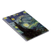 Starry Night Detail von van Gogh Note Book Notizblock (Rechte Seite)