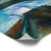 Starry Night | Edvard Munch | Poster (Ecke)