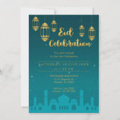 Starry Night Eid Mubarak Party Einladung (Vorderseite)