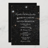 Starry Night Einladung (Vorne/Hinten)