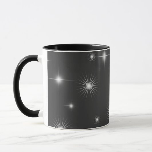 Starry Night Elegant Tasse (Links)